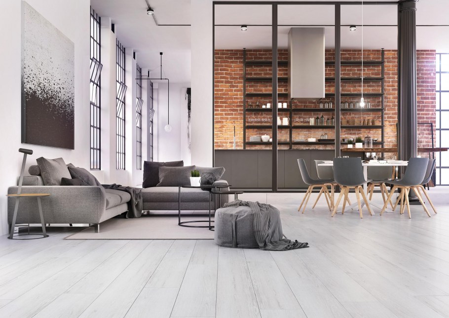 Ironwood Mist керамогранит серый 120.2х19.3