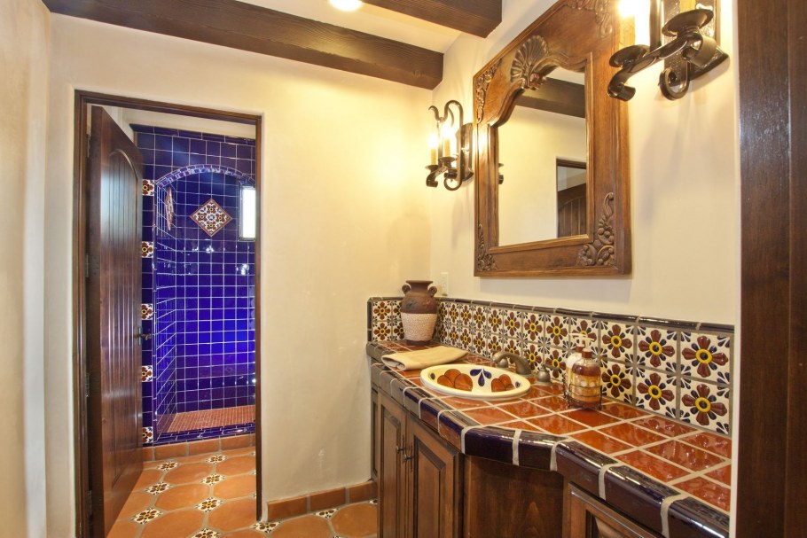 Плитка в мексиканском стиле кухня