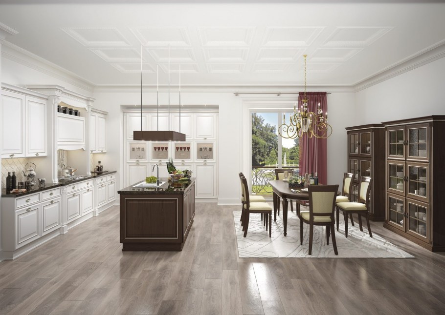 Кухня столовая Неоклассика