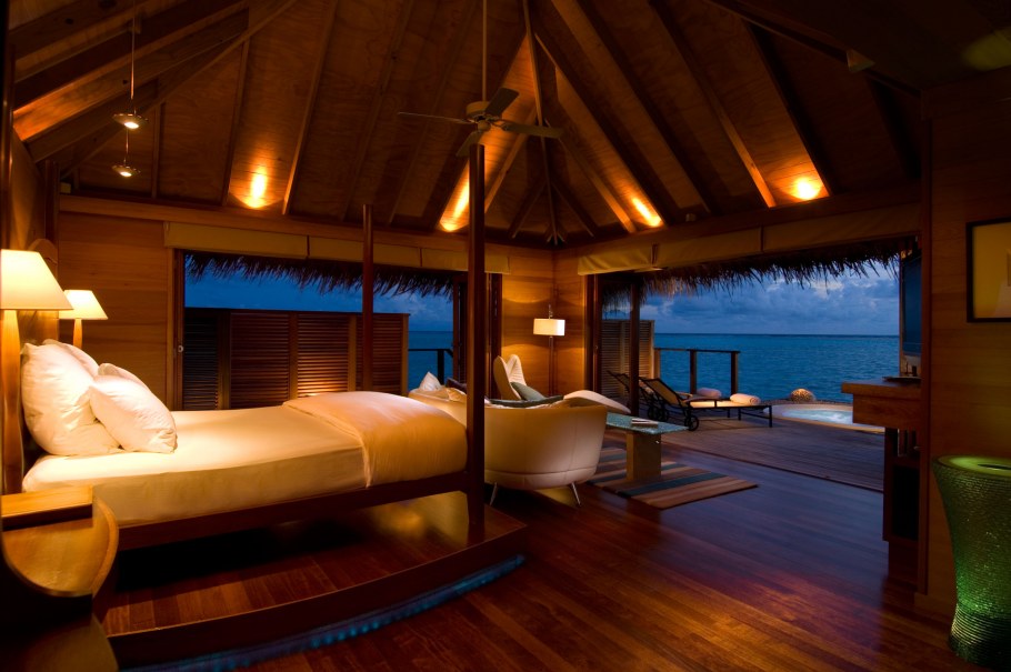 Conrad Maldives Rangali Island 5* вид территории