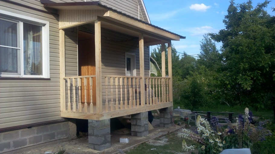 Пристроить крыльцо к дому