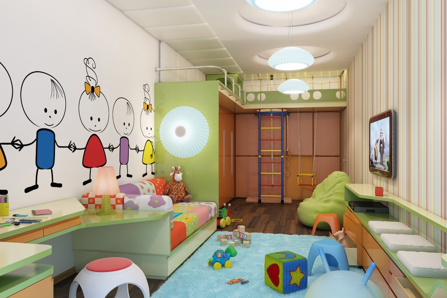 Детская комната для дошкольника