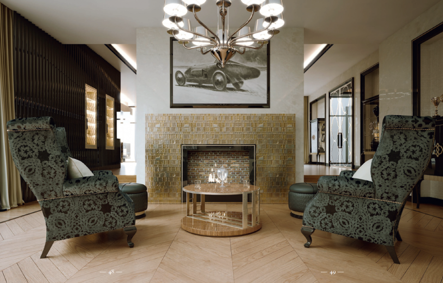 Камин Неоклассика арт деко