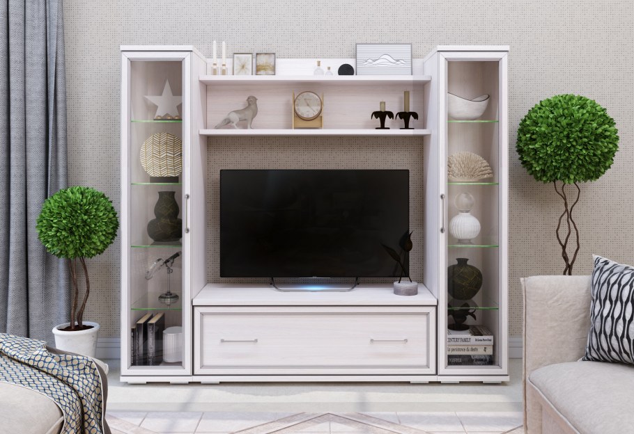 Гостиная Ровена светлая Шатура