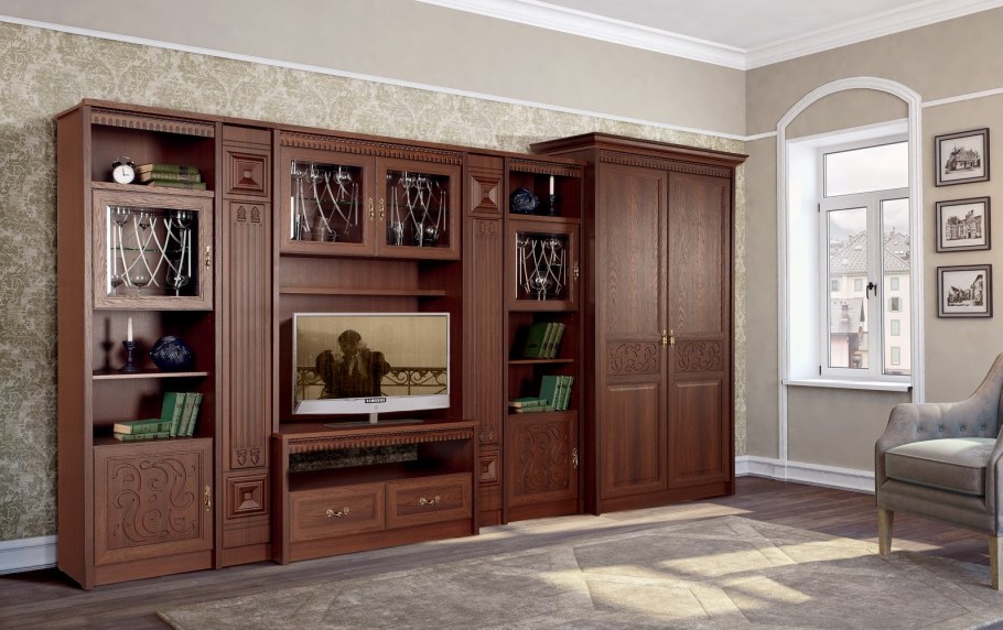 Гостиная Тиффани Шатура мебель