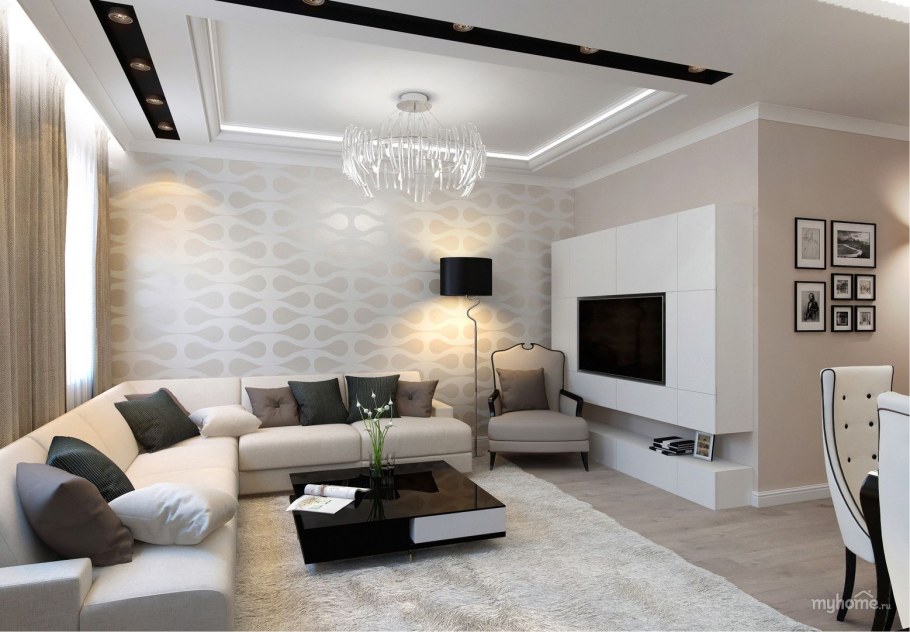 Дизайн гостиной
