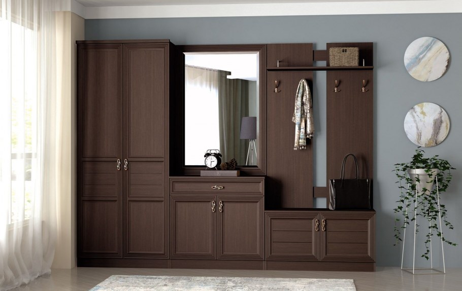 Корвет мебель прихожая 25