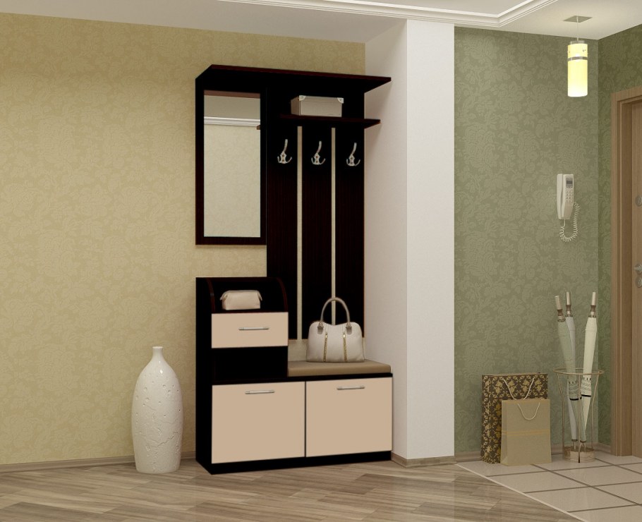 Прихожая Машенька модульная ясень шимо