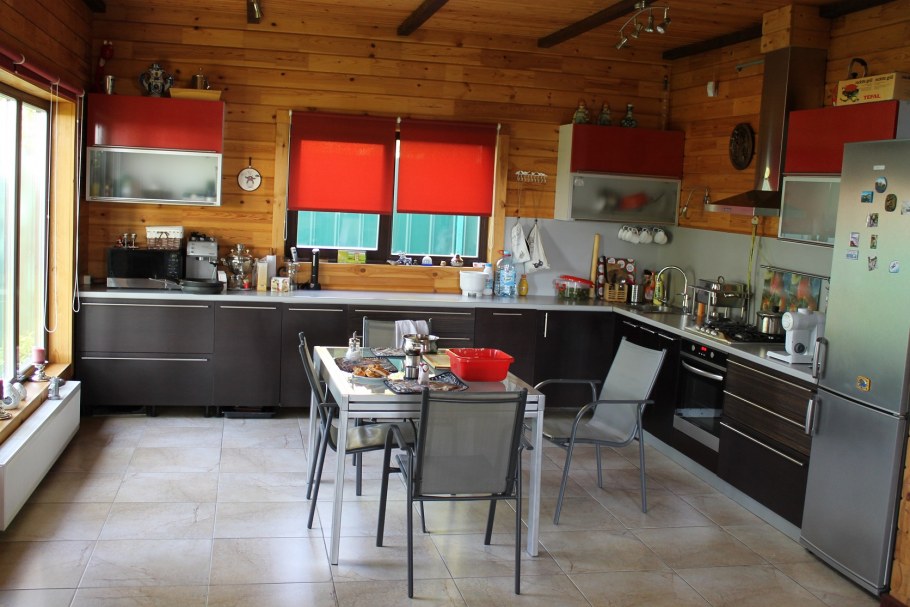 Деревенский домик интерьер