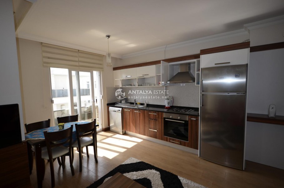 Мебелированная кухня студии