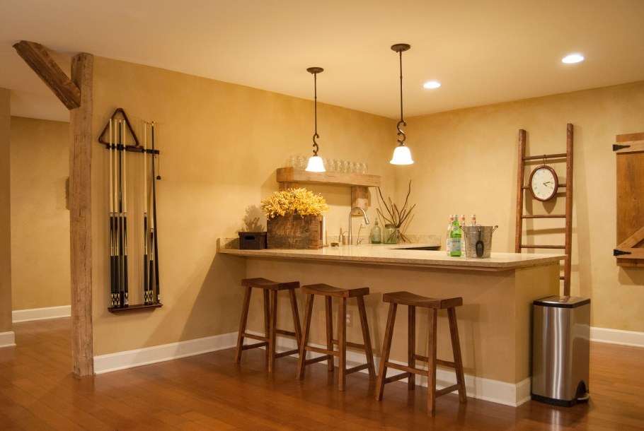 Обшить барную стойку