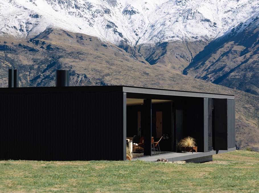 Домик в новой Зеландии в горах