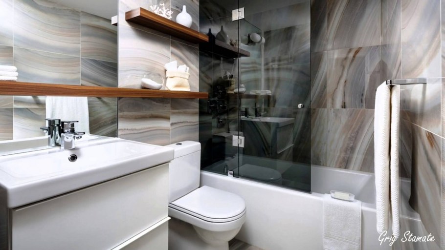 Стильный интерьер ванной