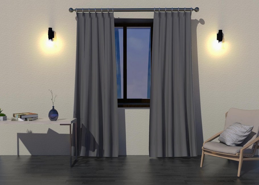 Шторы Amelie графит