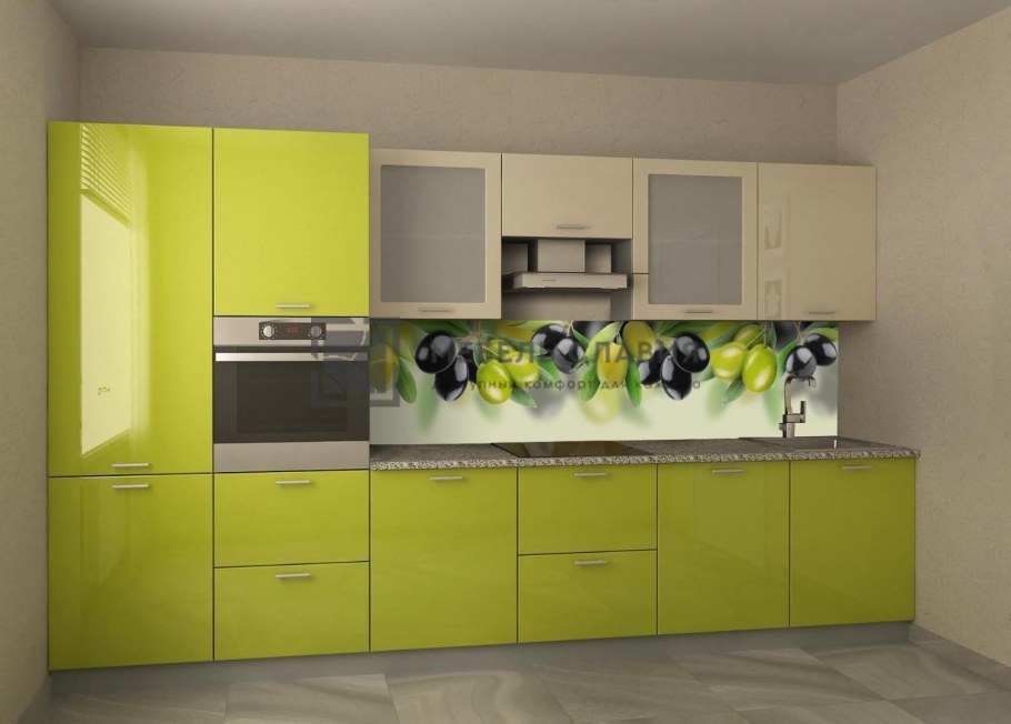 Кухня Валерия Сурская мебель антрацит