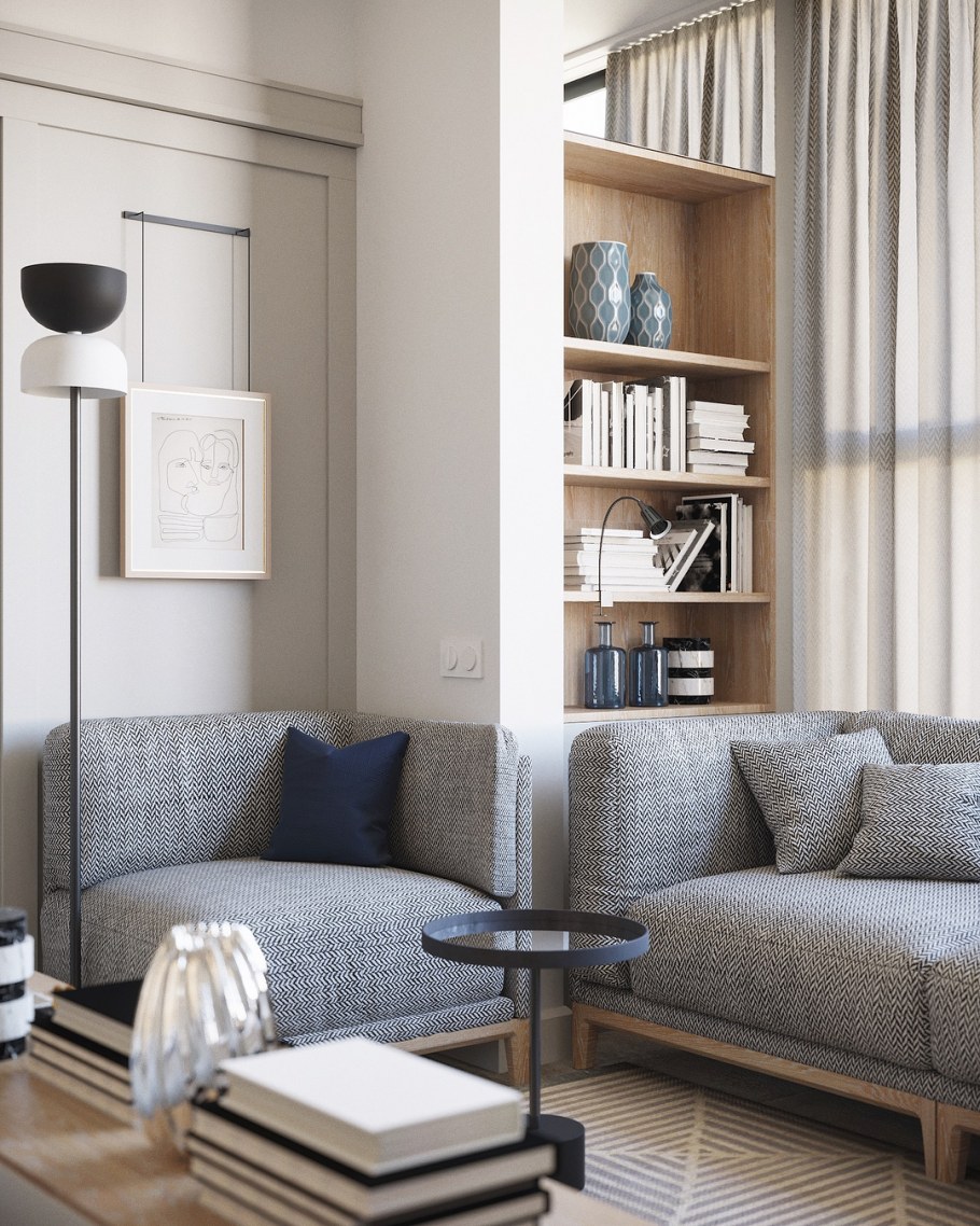 Диван в маленькую гостиную