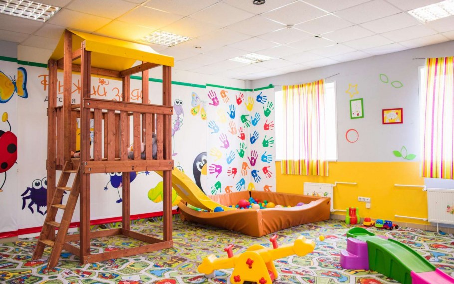 Игровая комната в лагере