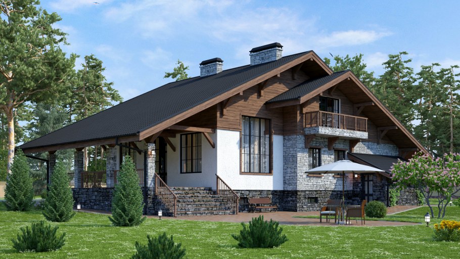 Норвегия Шале 200