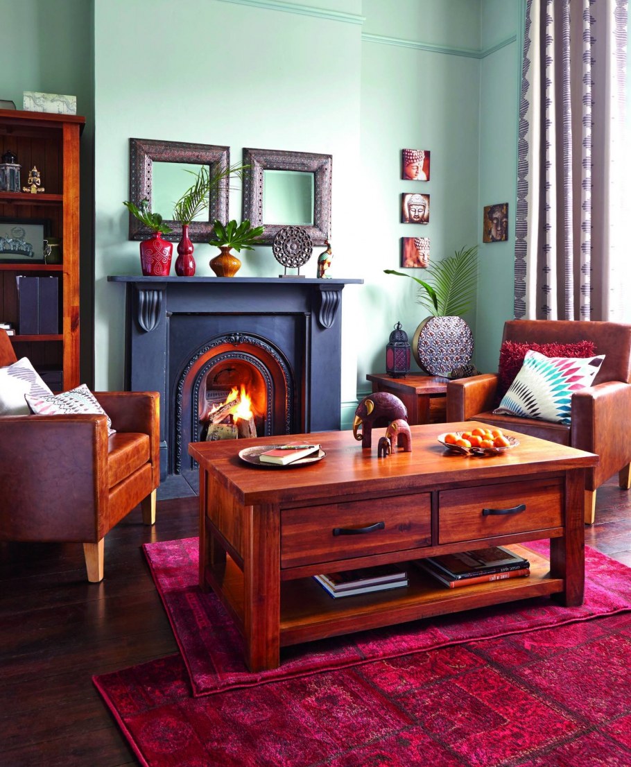 Гостиная в стиле Фьюжн