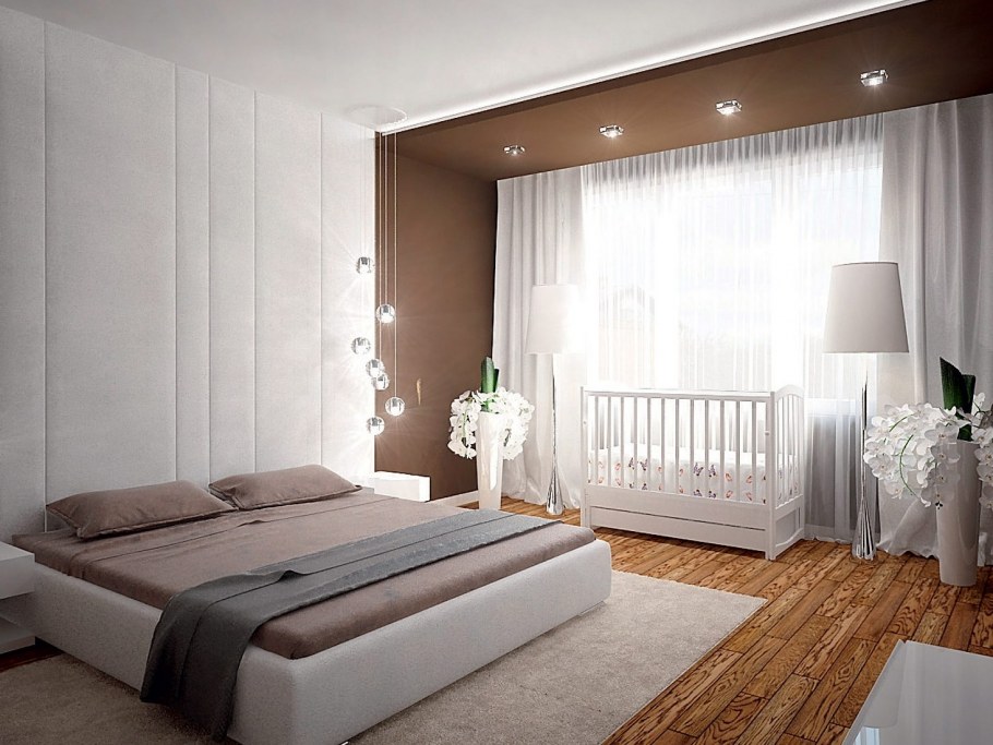 Кровать в скандинавском стиле "Ellipse" 120*190