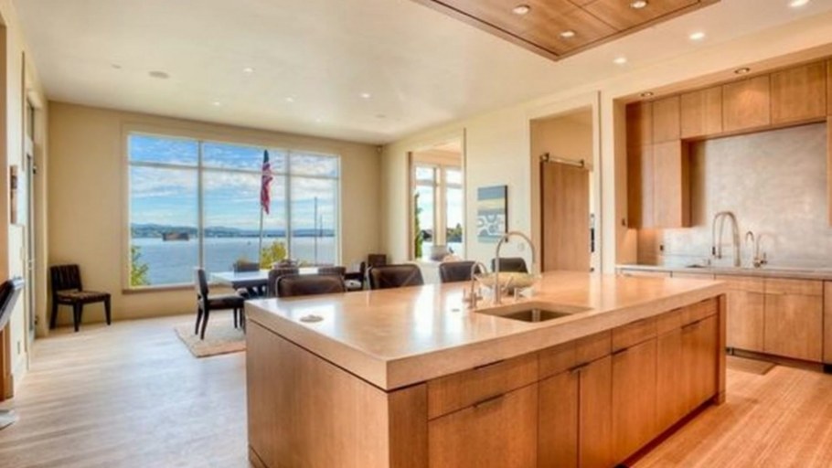 Дорогой американский дом изнутри