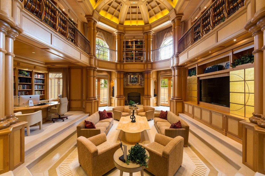 Роскошные дворцы миллиардеров интерьер