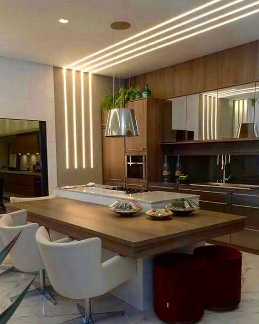 Потолочная светодиодная люстра Eurosvet Golf 90058/6 хром