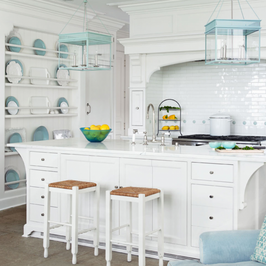 Ретро стиль в интерьере кухни