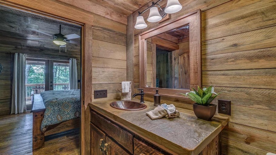 Баня в стиле рустик