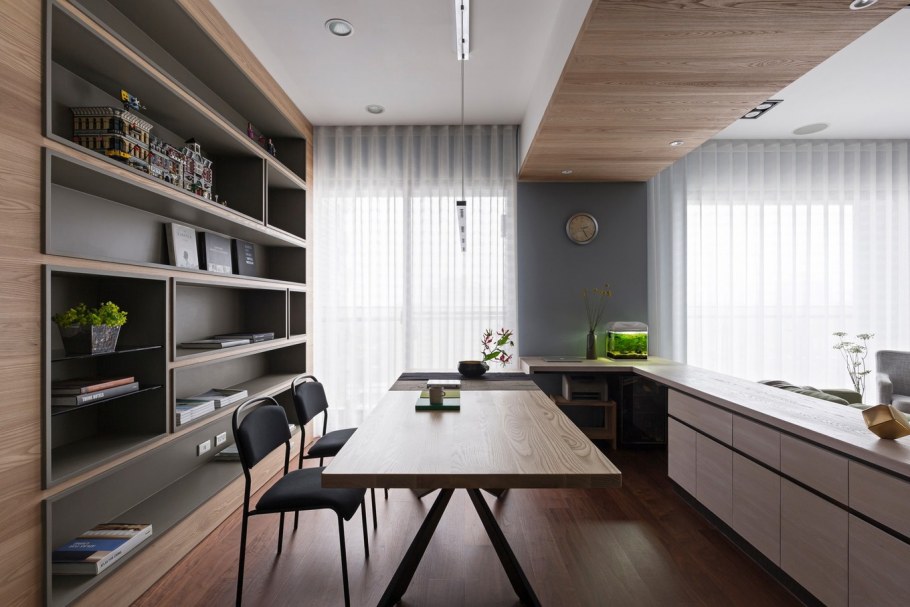 Идеальная современная квартира для семьи