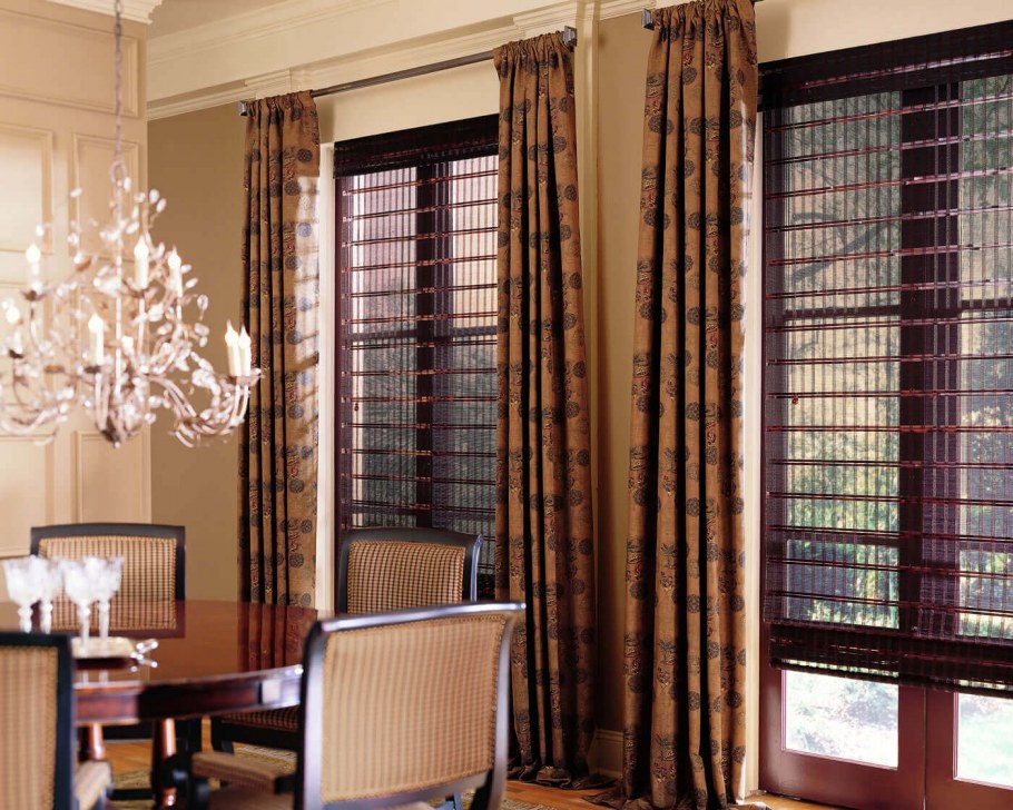 Деревянные окна в интерьере