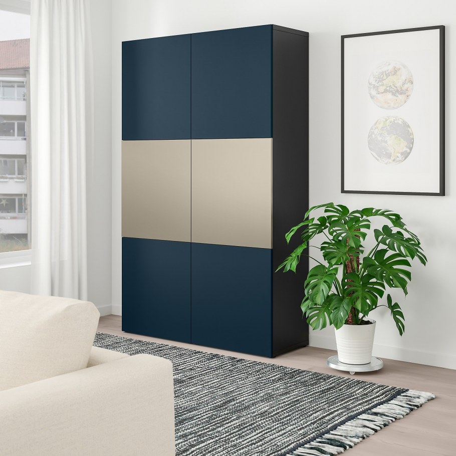 Шкаф платяной в стиле Прованс трехстворчатый