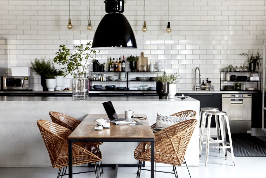 Интерьер кухня хьюгге