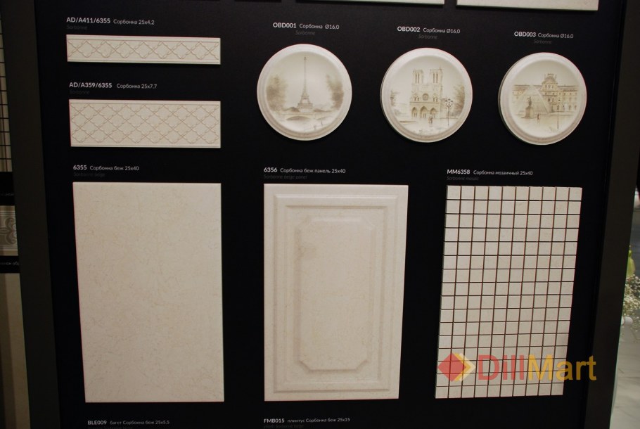 Керама Марацци бордюр Сорбонна