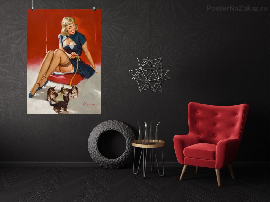 Стиль пин-ап в интерьере квартиры