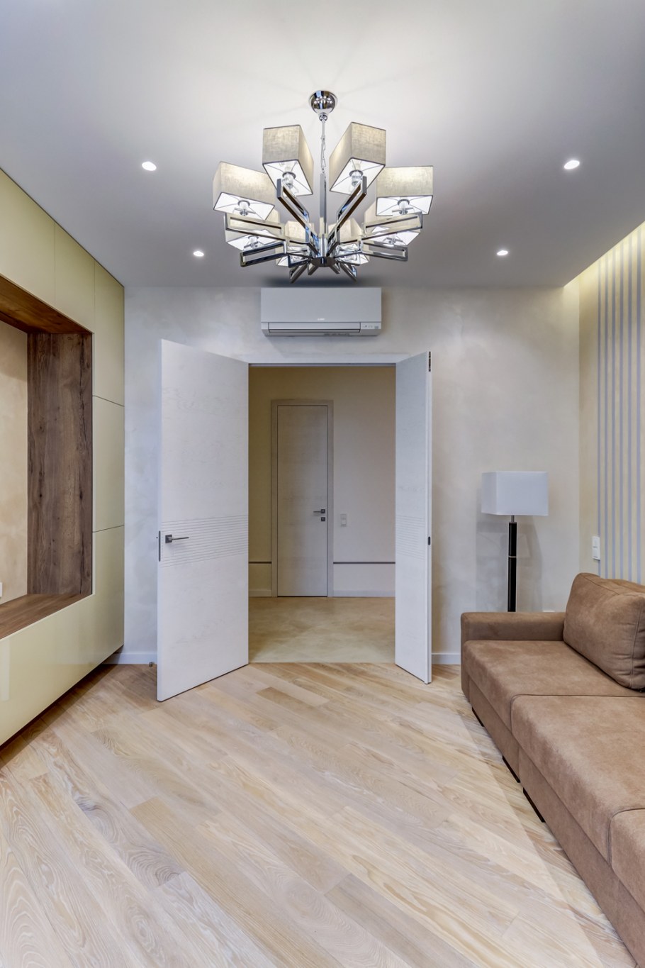 Отделка квартиры в светлых тонах