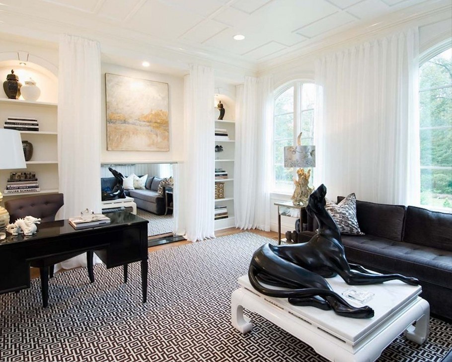 Современная скульптура в интерьере