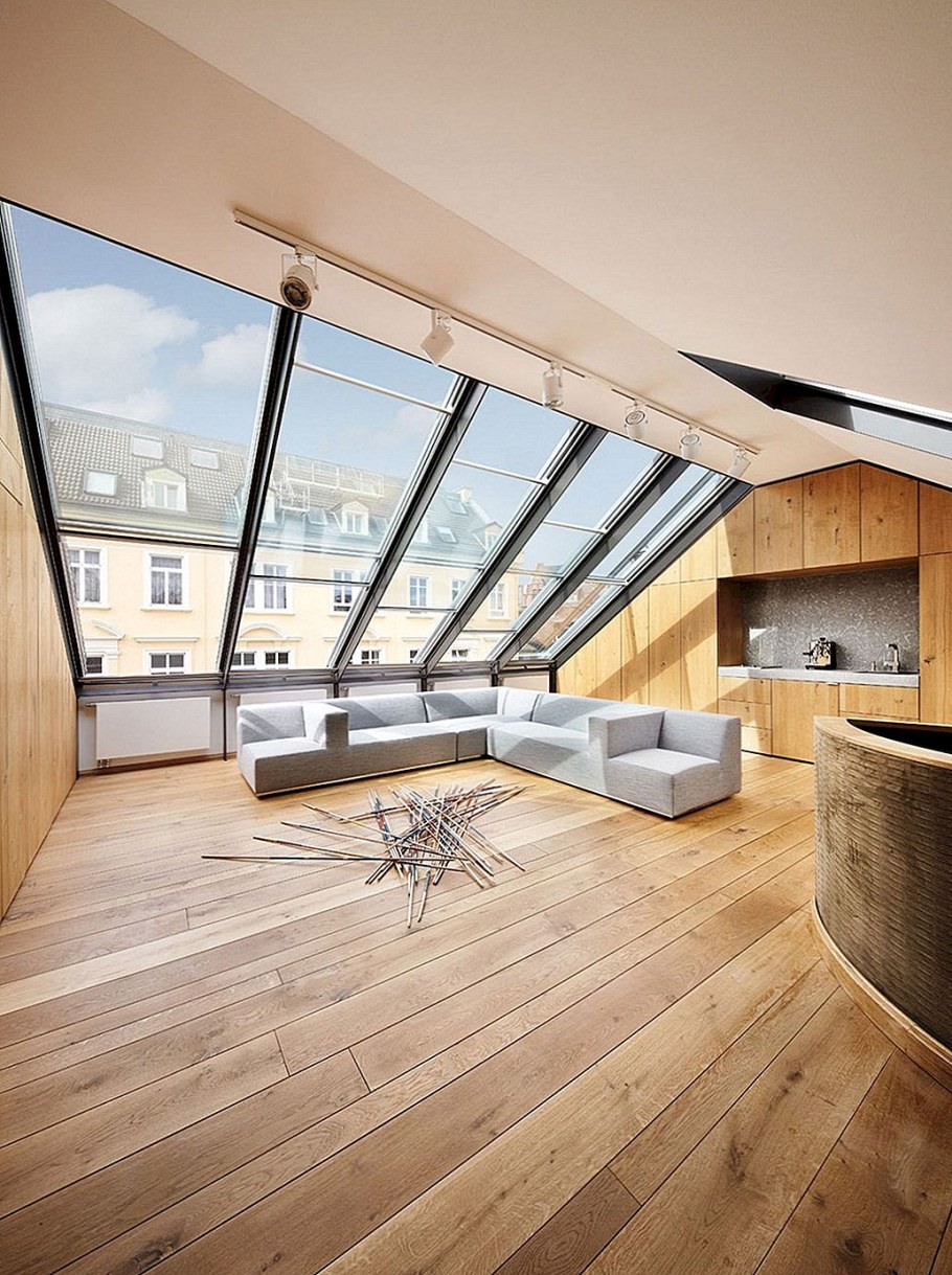 Мансардные панорамные окна