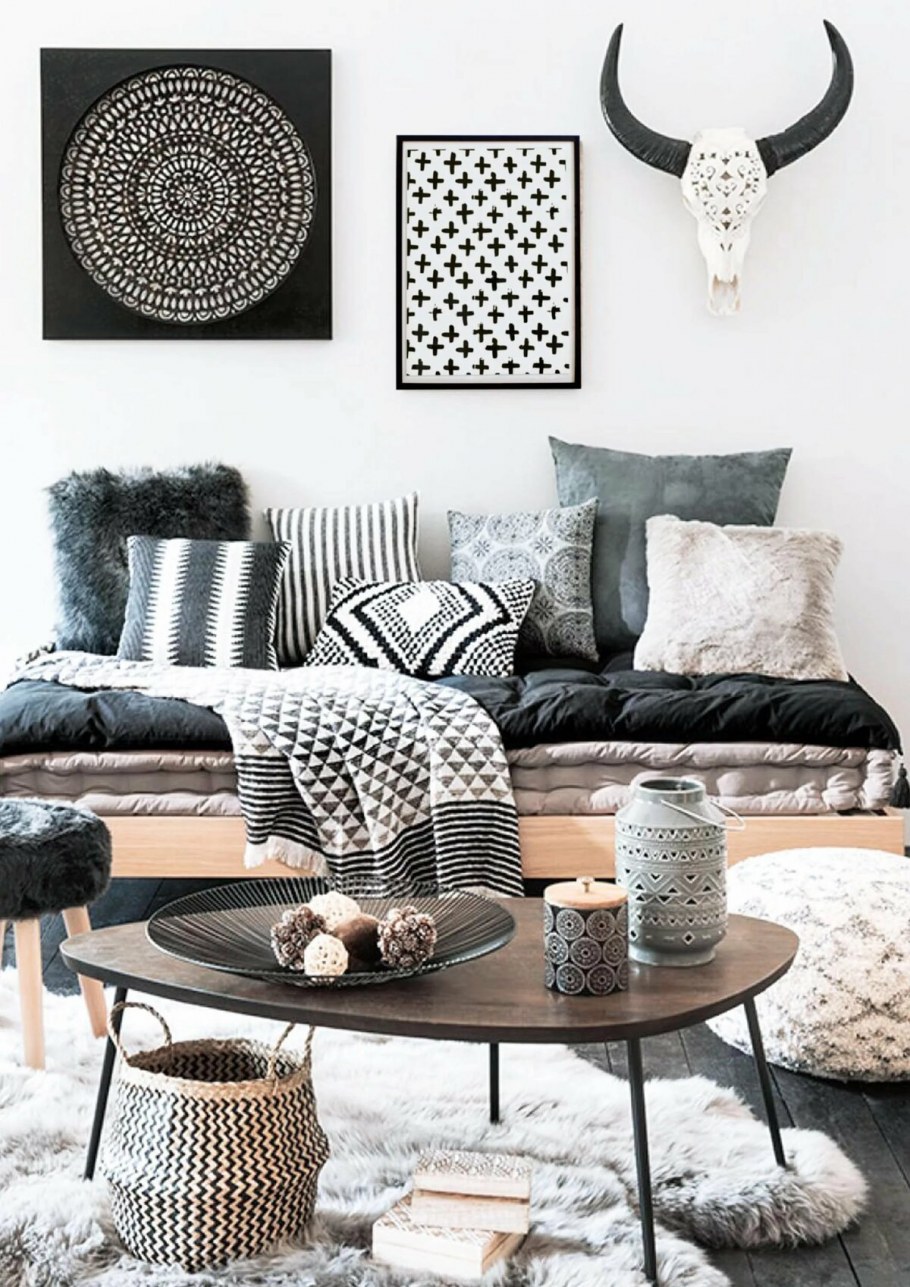 Журнальный столик бохо Шик