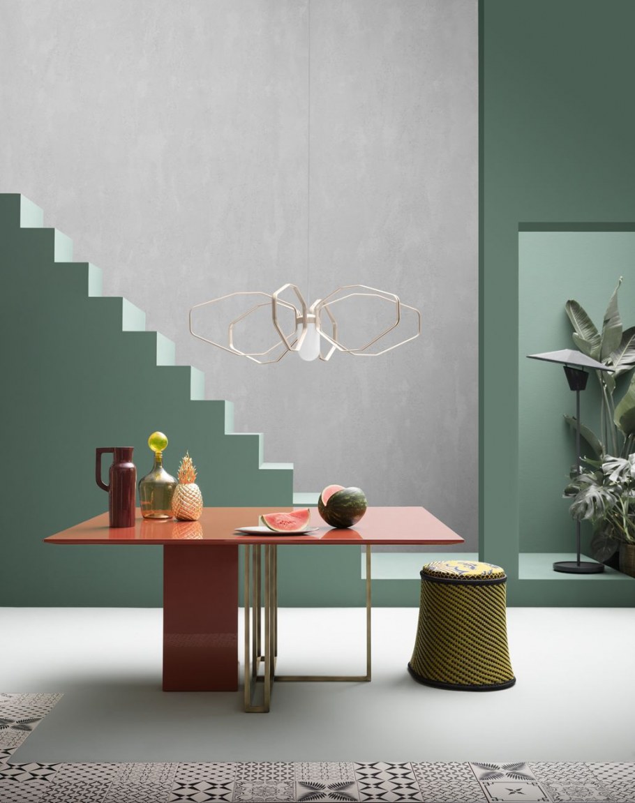 Картонный цвет в интерьере