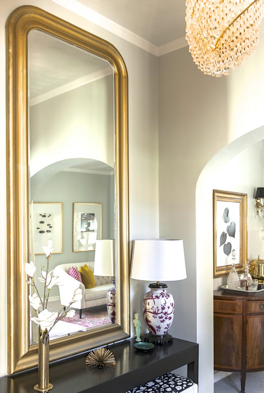 Линдбюн зеркало 110