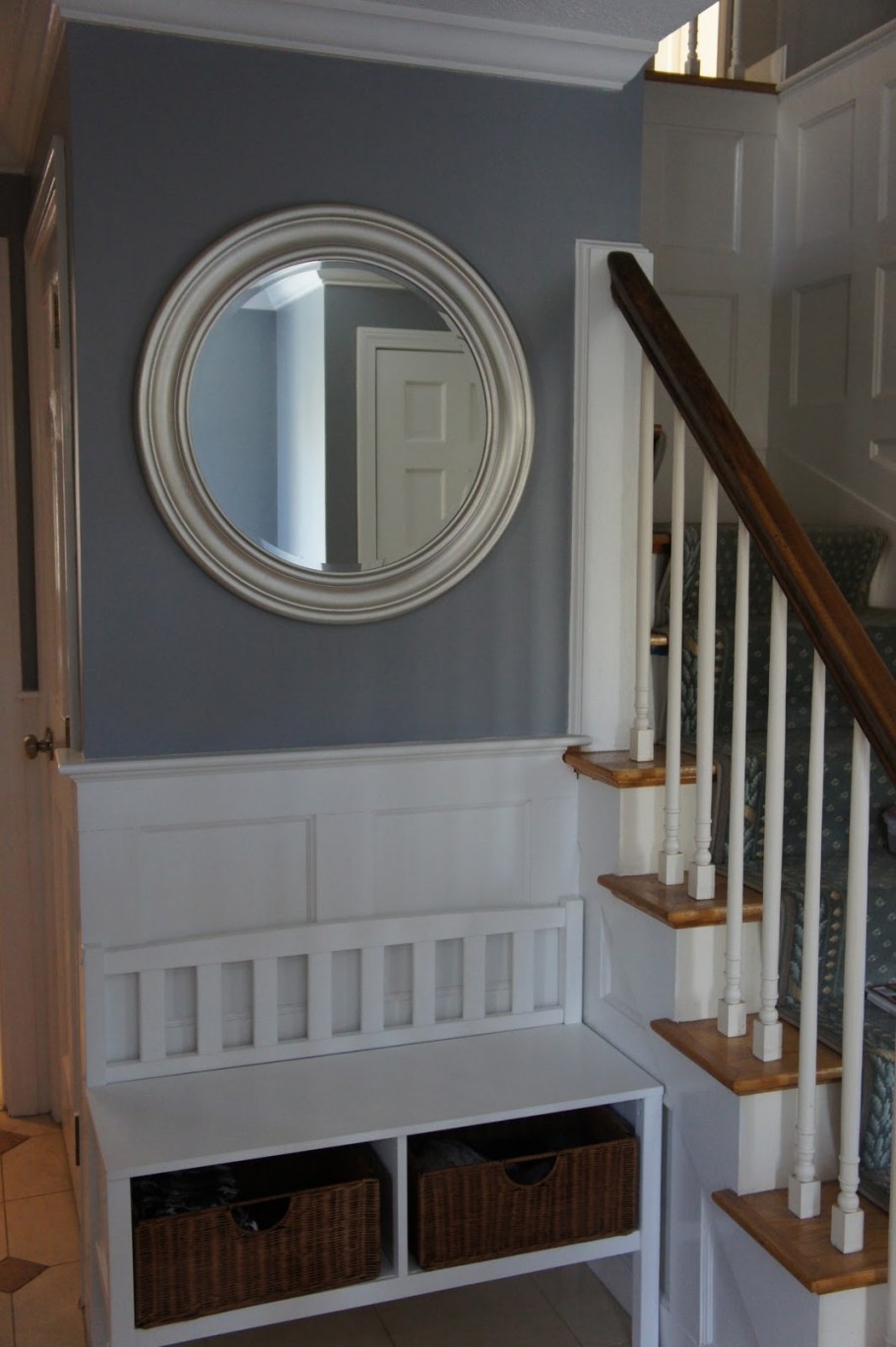 Зеркало д 80 рама медь