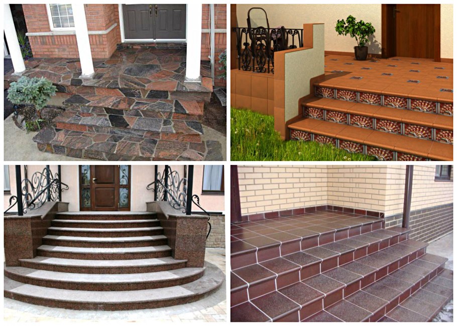 Ступеньки перед крыльцом