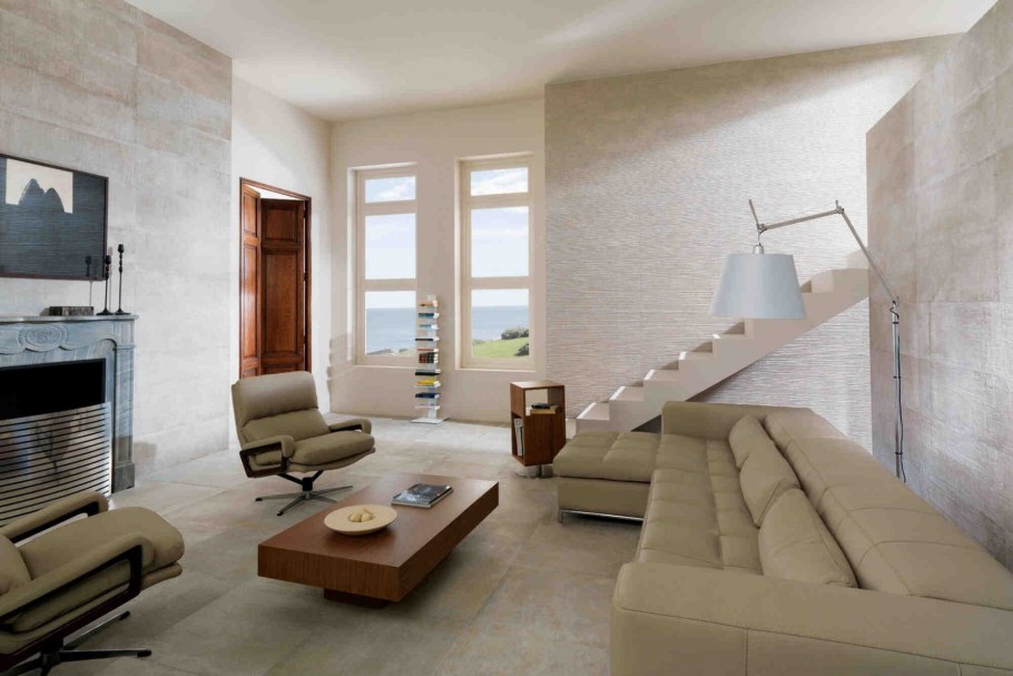 Комбинация обоев в интерьере