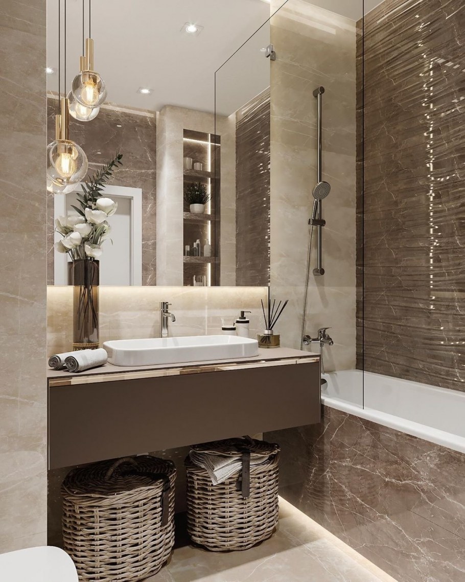 Интерьер ванной