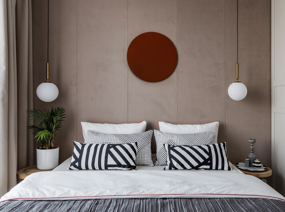 Обои в спальню в стиле хюгге