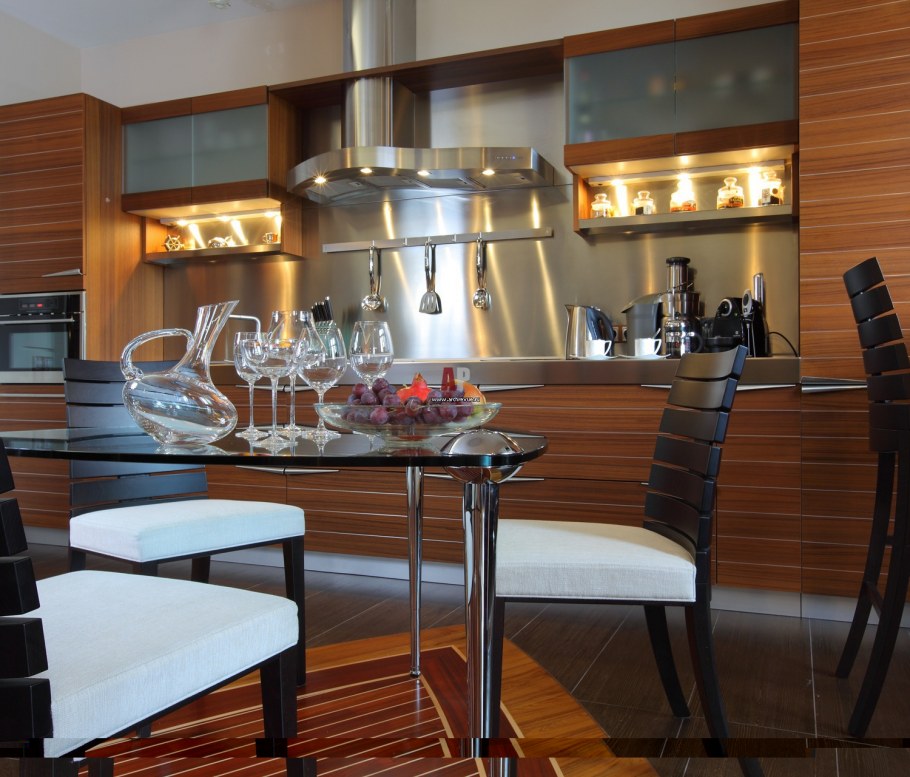 Кухня в стиле яхты