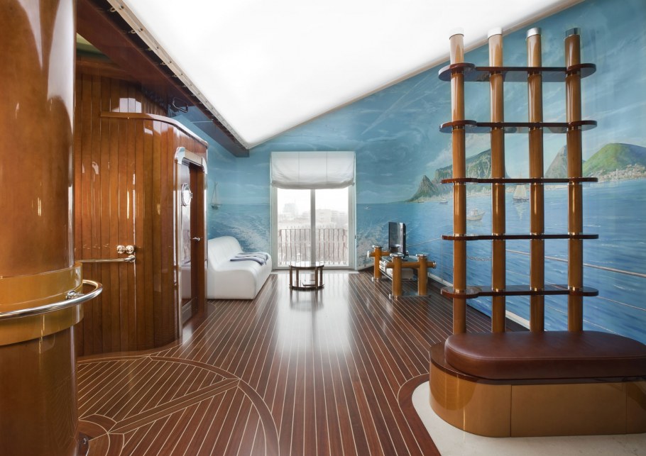 Яхтный стиль в интерьере