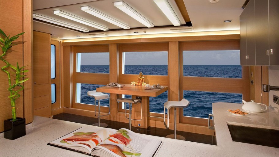 Яхта Scheherazade интерьер