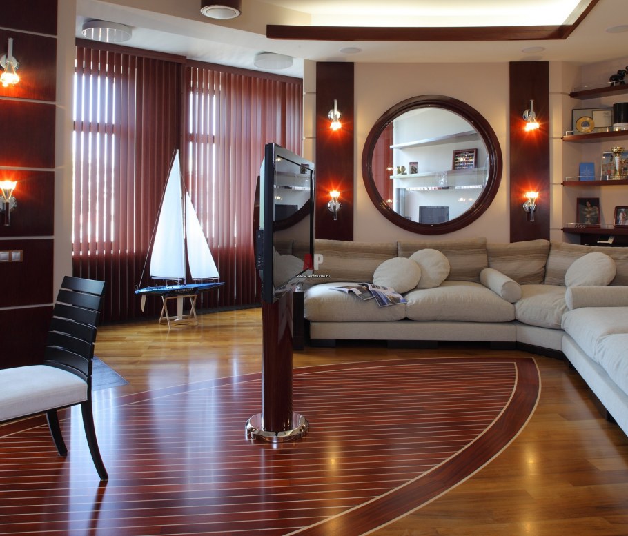 Интерьер в стиле яхты